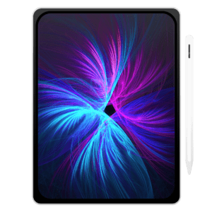 purple modern mega sale tablet instagram post