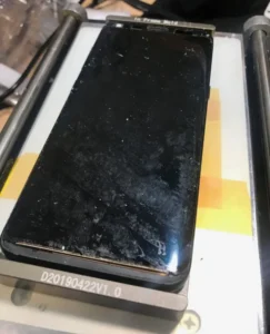 Samsung Galaxy Glass Repair - Glass Removed